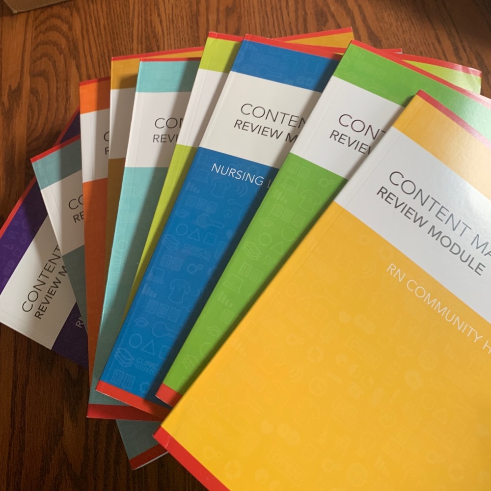 BRAND NEW full set of ATI content mastery books